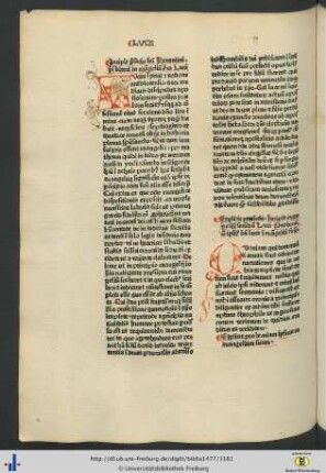Prefacio beati Jheronimi presbiteri in evangelium secundum Lucam