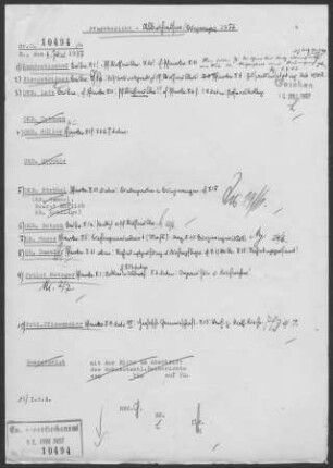 Albershausen: Visitationsbericht mit Pfarrbericht 1956