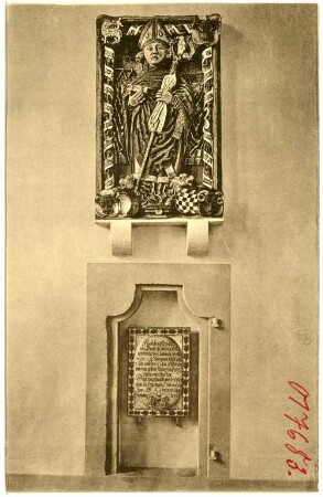 Meißen. Relief Bischof von Weißenbach