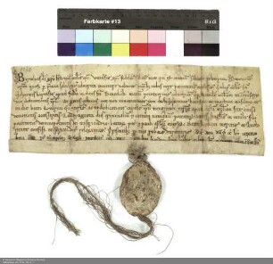 Indulgenzbrief Bertholds [I. von Henneberg], Bischof von Würzburg, für das Stift Johannesberg