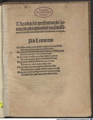 Theodorici gresemundi iunioris Moguntini Iucu[n]dissimus in septem artium liberaliu[m] defensionem dialogus