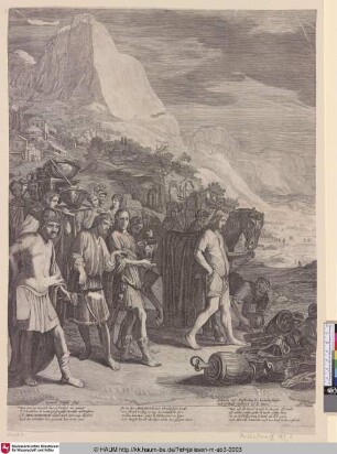 [Abraham and Melchisedek; Abraham und Melchisedek]