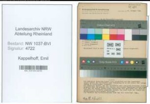 Entnazifizierung Emil Kappelhoff , geb. 17.05.1903 (Gastwirt)