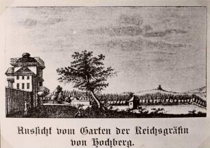 Ansichten Karlsruher Gebäude, Bauwerke und Denkmäler. Palais der Reichsgräfin von Hochberg