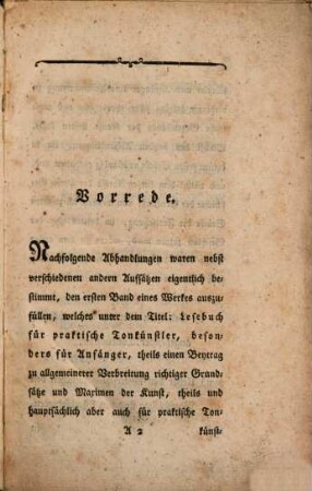 Journal der Tonkunst. 1, 1. 1795