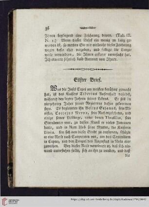 Eilfter Brief