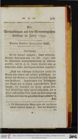 Vierten Bandes Zwanzigstes Stuek.