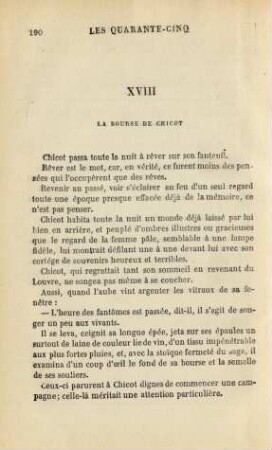 XVIII. La bourse de Chicot