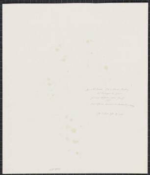 Icones Professorum Marpurgensium — Bildnis des Heinrich Wilhelm Josias Thiersch (1817-1885) — Rückseite