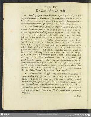 Cap. IV. De Subiecto Calculi