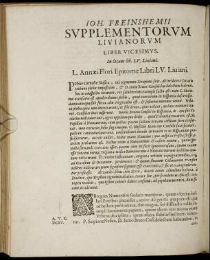 Liber Vicesimus.