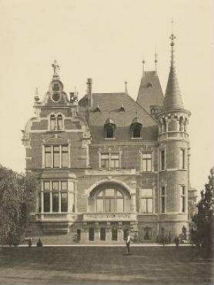 Ohne Titel (Villa Raussendorff, Vorderansicht, Kurfürstendamm 91-92, Charlottenburg)