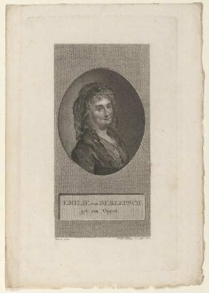 Bildnis der Emilie von Berlepsch