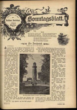 Ausgabe vom Sonntag, den 27. Oktober 1907.