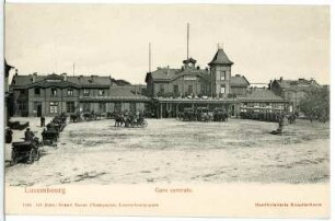 Luxemburg. Gare centrale