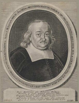 Bildnis des Io. Otto Tabor
