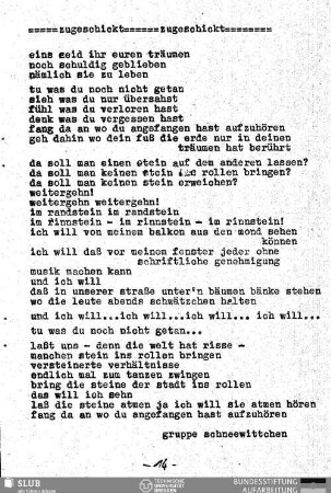 Eins seid ihr euren Träumen