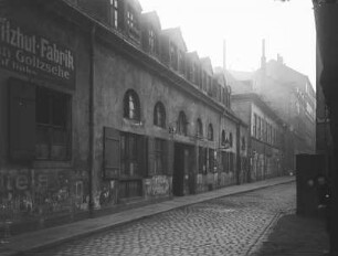 Dresden, Wilsdruffer Vorstadt, Käufferstraße 9, Straßenansicht