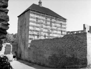 Burg Točnik — Königspalast