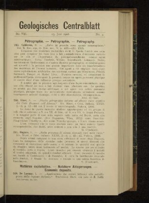 15. Juni 1906 No. 4.