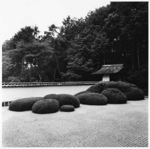 Betrachtungsgarten im Shodenji-Tempel, Kyoto (Japan)