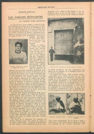 Nuestra carátula - Los menores delincuentes
