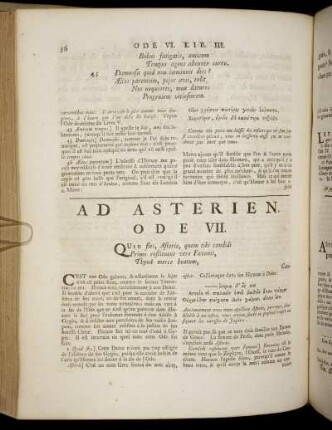 Ad Asterien. Ode VII. / A Asterie. Ode VII. - Ad Mæcenatem. Ode XVI. / A Mecenas. Ode XVI.