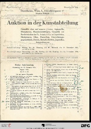 Alte und neuere Ölgemälde (Nr. 1-56)