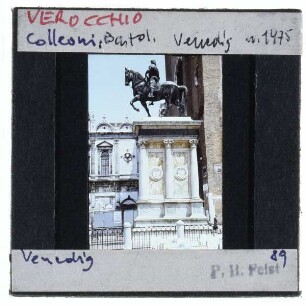 Venedig, Verrocchio, Reiterstandbild Colleoni