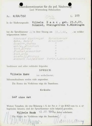 Manz, Wilhelm
