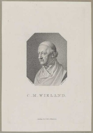 Bildnis des C. M. Wieland