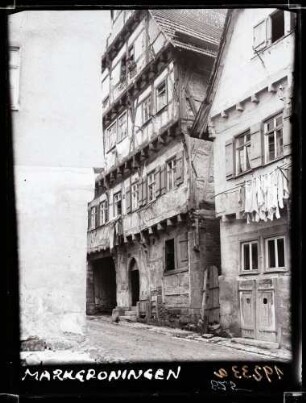 Fachwerkhaus, Foto: Schuster 1928