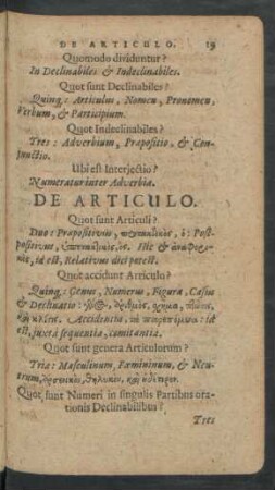 De Articulo.