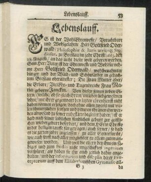 Lebenslauff.