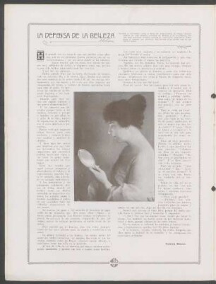 La defensa de la belleza