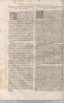 Della decimaottava habitatione fuori della citta. Cap. XVIII.