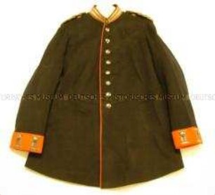 Waffenrock für Offizier, 1. Garde-Regiment zu Fuß, getragen von Kaiser Wilhelm I., Preußen
