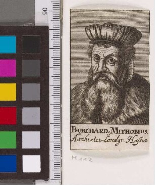 [Bildnis von Burckard[us] Mithobius]