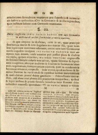 Amica conspiratio Iuris Patrii Danici cum iure Germanico in doctrina de iuribus feminarum et tutela materna.