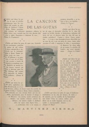 La canción de las gotas