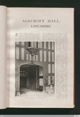 Agecroft Hall, Lancashire