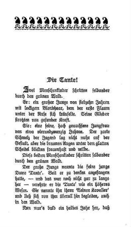 Die Tante