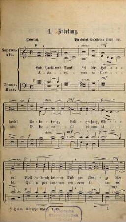 Sammlung von Volksgesängen für den gemischten Chor : Liederbuch für Schulen und Vereine