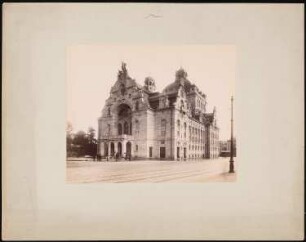 Stadttheater (auch: Opernhaus), Nürnberg: Vorderansicht