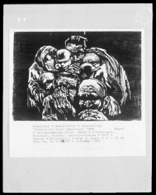Guernica-Zyklus — Blat 3, Angst