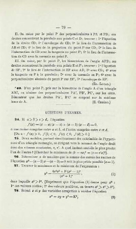 QUESTIONS D´EXAMEN.