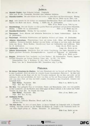 Judaica (Nr. 524-533)