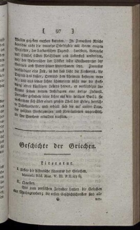 Geschichte der Griechen.