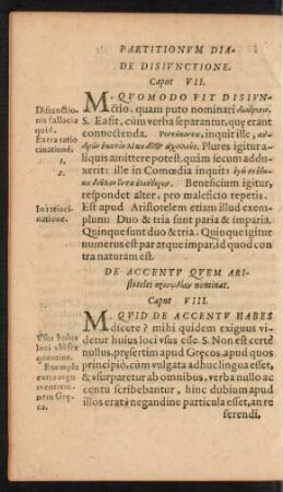 De Accentu ... Caput VIII.