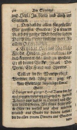Am Sontage Septuagesima - Judica.